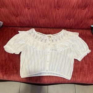 Love shack fancy white top